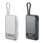 [3C 認證及可追溯二維碼] Hedonic - MagSafe 15W + PD 20W 10000mAh自帶線支架行動電源 [黑色 / 白色] CR-HEDON_P721P_M