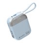 [3C 認證及可追溯二維碼] Hedonic - Semi SSB PD 3.0 20W 內置USB-C & Lightning Cable 行動電源 [多種顏色] HEDON_SEMISSB10K_M