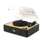 House of Marley - Rise Up All-In-One Turntable With Built-In Speakers with Audio-Technica AT3600L