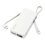 Momax - 1-Power Vital+ 10000mAh 雙USB-C 線流動電源 [黑色/白色]