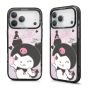GARMMA - Sanrio Kuromi iPhone 17 磁吸款保護殼 - 愛心噴射 [多種型號] CR-IP17-KU-LH_ALL