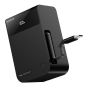 Momax - 1-Pac Pass Mini⁺ 10000mAh 2 合 1 內建伸縮充電線移動電源 [黑色 / 鈦色] CR-IP171_ALL