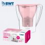 BWT - 花漾系列 2.7L V-smart濾水壺(粉紅色) 內附1 / 7個鎂離子濾芯