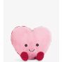 Jellycat - 粉紅色心型馬卡龍公仔 13cm
