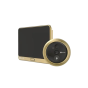 Ezviz - EP4 4K Wire-Free Peephole Doorbell｜AI Face Recognition - Black & Gold