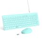 Micropack - 雙模靜音無線鍵鼠組合 2.4G+Bluetooth (多色選擇)