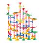 Kidrise - STEM彈射滑梯滾球軌道 (113件積木30滾球)
