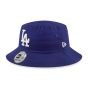 New Era MLB Los Angeles Dodgers Basic Bucket 01 漁夫帽 - 深藍色白字 (2款尺寸)