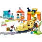 LEGO® - DUPLO® 10428 大型互動式社區列車 (学前玩具,兒童玩具,積木,創意玩具,學習玩具,易清潔,玩具,禮物,聖誕禮物,新年禮物）