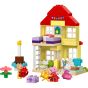 LEGO® - DUPLO® 10433 Peppa Pig Birthday House (易清潔,想象力,佩佩豬,幼兒玩具,兒童玩具,兒童積木,創意玩具,學習玩具,玩具,禮物,新年禮物）