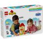 LEGO® - DUPLO® 10433 Peppa Pig Birthday House (易清潔,想象力,佩佩豬,幼兒玩具,兒童玩具,兒童積木,創意玩具,學習玩具,玩具,禮物,新年禮物）