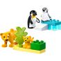 LEGO® - DUPLO® 10442 野生動物：企鵝和獅子 (幼兒玩具,兒童玩具,積木,玩具動物,學習玩具,易清潔,玩具,禮物,新年禮物）