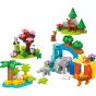 LEGO® - DUPLO® 10446 3 合 1 野生動物家庭 (幼兒玩具,兒童玩具,積木,玩具動物,學習玩具,易清潔,玩具,禮物,新年禮物）