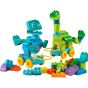 LEGO® - DUPLO® 10451 3 合 1 輪胎上的恐龍 (恐龍玩具,幼兒積木,兒童玩具,學習積木)