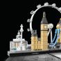 LEGO®Architecture 21034 London (倫敦,建築玩具,城市建築,休閑玩具,模型,展示,積木,擺飾,玩具,禮物)