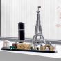 LEGO®Architecture 21044 Paris ( 巴黎,建築玩具,城市建築,休閑玩具,模型,展示,積木,擺飾,玩具,禮物)