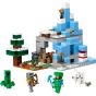 LEGO®Minecraft®21243 冰封山峰(當個創世神,遊戲玩具,想象力,解決問題能力,益智玩具,我的世界,積木,玩具,禮物)