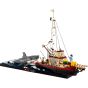 LEGO® - Ideas 21350 《大白鯊》 (創意玩具,玩具鯊魚,《大白鯊》紀念品,模型船,積木,擺飾,玩具,大人玩具,聖誕禮物,趣味,禮物）