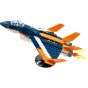 LEGO®Creator 31126 超音速噴射機 (飛機, 創意,學習玩具,安全,益智玩具,幼兒玩具,兒童玩具,動手能力,積木,禮物)