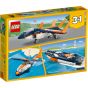 LEGO®Creator 31126 超音速噴射機 (飛機, 創意,學習玩具,安全,益智玩具,幼兒玩具,兒童玩具,動手能力,積木,禮物)