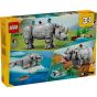 LEGO® - Creator 31171 野生動物：犀牛和小鳥 (禮物,DIY積木,兒童玩具,動物玩具)