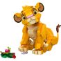 LEGO® - Disney™ 43243 Simba the Lion King Cub (迪士尼玩具,獅子王,辛巴,玩具動物,想象力,易拼砌,兒童玩具,積木,玩具,禮物）