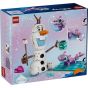 LEGO® - Disney Princess 43287 雪寶和布魯尼的歡樂野餐 (創意玩具,冰雪奇緣,禮物,玩具)