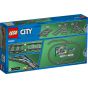 LEGO®City 60238 切換式軌道 (樂高軌道,積木配件,高兼容性,安全,易拼砌,易清潔,禮物)