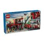 LEGO® - City 60414 消防局和消防車 (玩具,玩具車,消防救援玩具,交通工具,角色扮演玩具,兒童玩具,益智玩具,禮物)