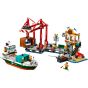 LEGO® - City 60422 濱海港口和貨船 (交通工具,玩具船,專注力,STEM,益智玩具,兒童玩具,積木,玩具,禮物）