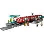 LEGO® - City 60423 Downtown Streetcar and Station (交通工具,玩具車,專注力,STEM,益智玩具,兒童玩具,積木,玩具,禮物)