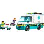 LEGO® - City 60451 緊急救護車 (交通工具,玩具車,模型車,角色扮演玩具,益智,兒童玩具,積木,玩具,禮物,新年禮物）