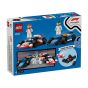 LEGO® - City 60464 F1® Williams Racing 和 Haas F1® 賽車 (交通工具,玩具車,STEM,益智,兒童玩具,積木,玩具,聖誕禮物,新年禮物）