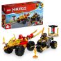 LEGO®Ninjago®71789 Kai 的戰車 和 Ras 的電單車之戰 (忍者玩具