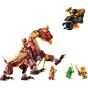 LEGO®Ninjago®71793 Heatwave 變形熔岩猛龍 (忍者玩具,兒童積木,STEM,想象力,動手能力,兒童玩具,玩具,積木,禮物)