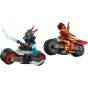LEGO® - Ninjago® 71838 赤地的摩托車競速戰 (忍者積木,兒童玩具,幼兒積木,猛龍崛起)