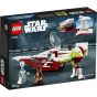 LEGO®Star Wars™ 75333 Obi-Wan Kenobi’s Jedi Starfighter™ (星球大戰玩具,戰艦,動手能力,STEM,益智玩具,玩具,積木,禮物)