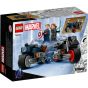 LEGO®Marvel Super Heroes 76260 Black Widow & Captain America Motorcycles(漫威玩具,兒童積木,美國隊長,角色扮演,玩具,禮物)