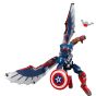 LEGO® - Marvel Super Heroes 76296 New Captain America Construction Figure (漫威玩具,美國隊長,玩具,兒童,聖誕禮物,新年禮物)