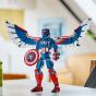 LEGO® - Marvel Super Heroes 76296 New Captain America Construction Figure (漫威玩具,美國隊長,玩具,兒童,聖誕禮物,新年禮物)