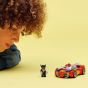 LEGO® - Marvel Super Heroes 76336 蜘蛛俠汽車大戰猛毒化金鋼狼 (玩具車,Marvel,禮物,玩具)