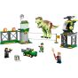 LEGO® - Jurassic World™ 76944 T. rex Dinosaur Breakout (直升機,越野車,玩具,禮物)