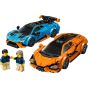 LEGO® - Speed Champions 77238 Lamborghini Revuelto 和 Huracán STO (藍寶堅尼,居家擺設,跑車模型,積木)