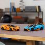 LEGO® - Speed Champions 77238 Lamborghini Revuelto 和 Huracán STO (藍寶堅尼,居家擺設,跑車模型,積木)