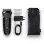 BRAUN - SHAVER 301 Pouch BLK/BLK BOX EURO LPI_301