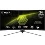 MSI - 34吋 電競顯示器 MAG345CQR #UWQHD #1000R曲面 (MO-MA345CQ+CE-ACPC+LB-MON) MO-MA345CQ
