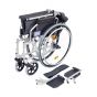 Aidapt - 豪華輕型自推進式鋁合金輪椅 (銀色) (铝合金手扶圈）