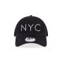 New Era - Casual Classic NYC 字樣帽 – 黑色