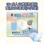 藍鷹牌 - 3D 醫用立體型可塑型成人N95口罩(30枚入) - 7種顏色選擇 NP-3DUAMM-MO