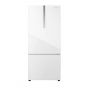 PANASONIC - 405L ECONAVI 2-Door Refrigerator White (Glass) NRBX471W NRBX471W